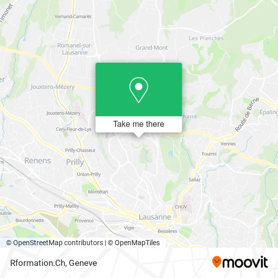 Rformation.Ch map