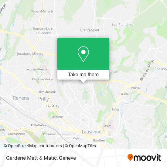 Garderie Matt & Matic map