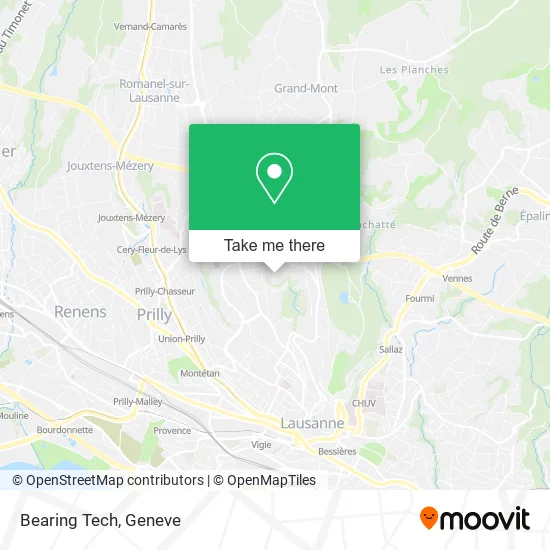 Bearing Tech map