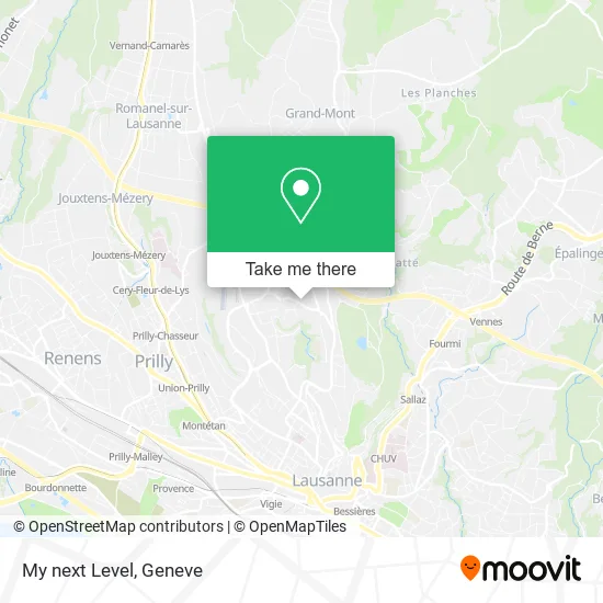 My next Level map