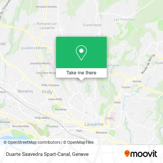 Duarte Saavedra Spart-Canal map