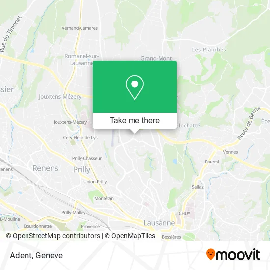 Adent map