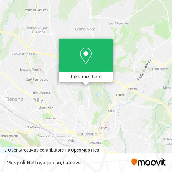 Maspoli Nettoyages sa map