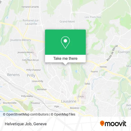 Helvetique Job map