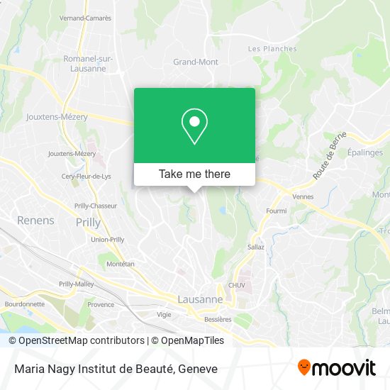 Maria Nagy Institut de Beauté map