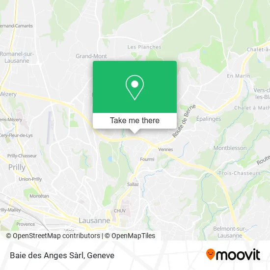 Baie des Anges Sàrl map