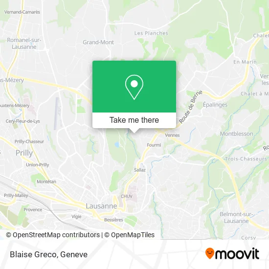 Blaise Greco map