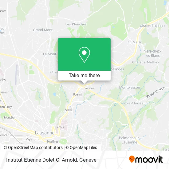 Institut Etienne Dolet C. Arnold map