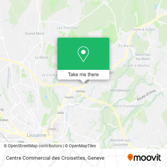 Centre Commercial des Croisettes map