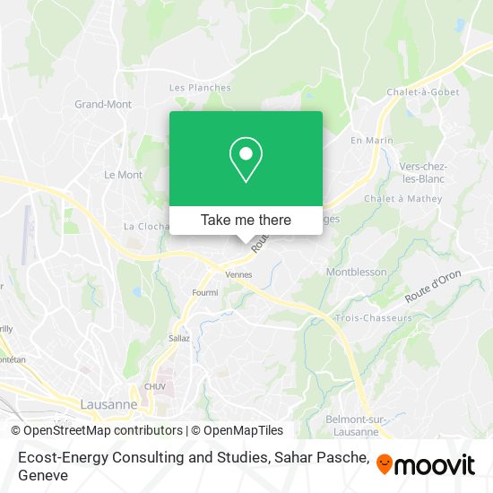 Ecost-Energy Consulting and Studies, Sahar Pasche map