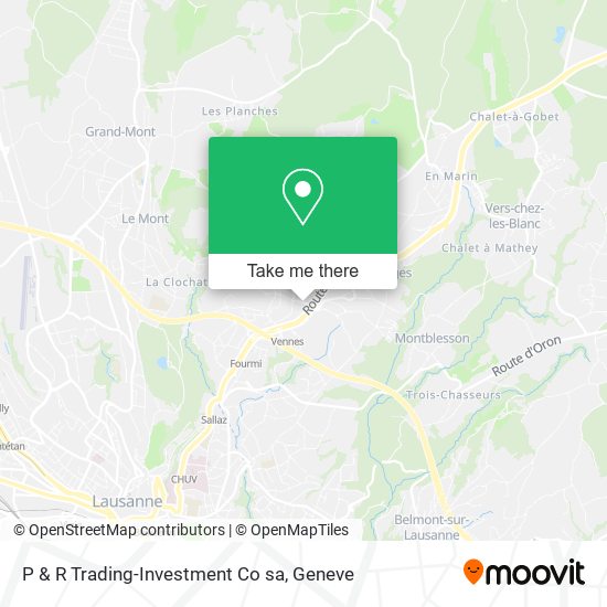 P & R Trading-Investment Co sa map