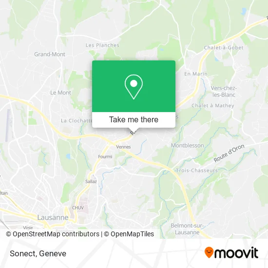 Sonect map