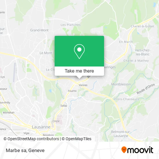 Marbe sa map