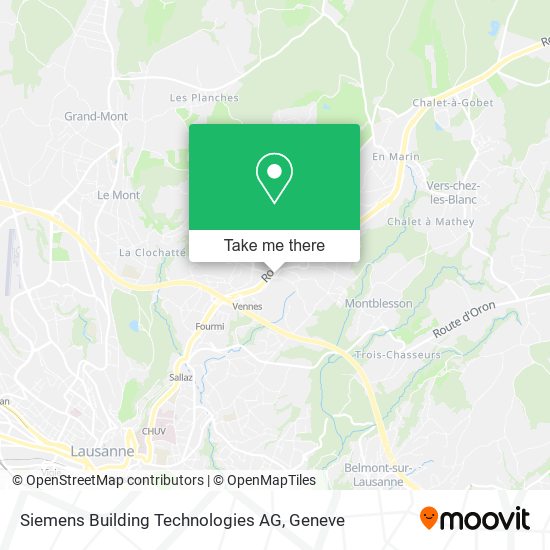 Siemens Building Technologies AG map