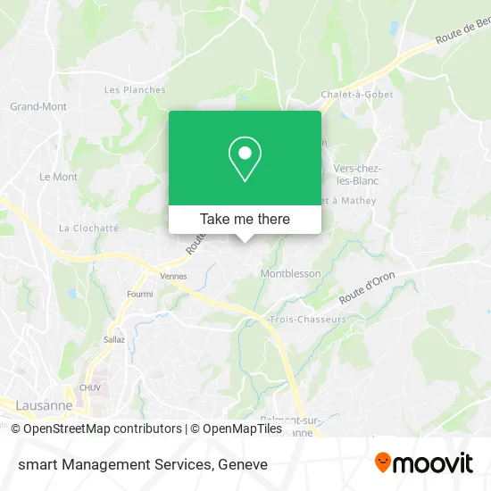 smart Management Services map