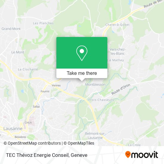 TEC Thévoz Energie Conseil map