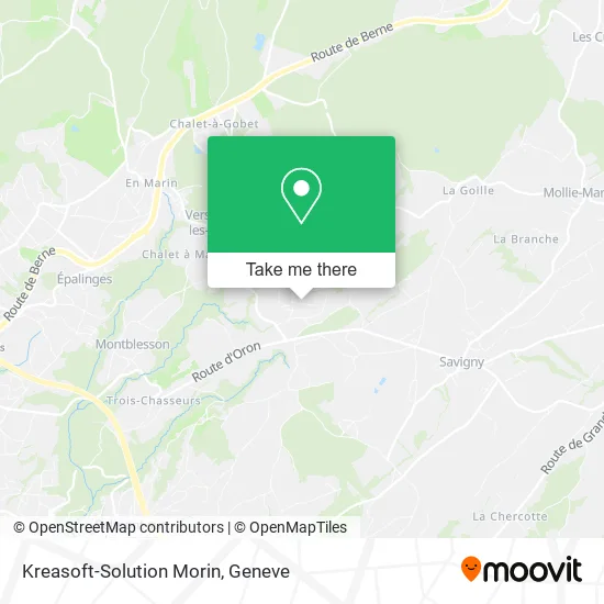 Kreasoft-Solution Morin map
