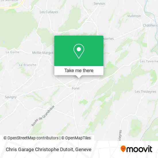 Chris Garage Christophe Dutoit map