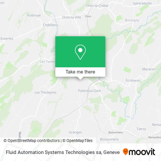 Fluid Automation Systems Technologies sa map