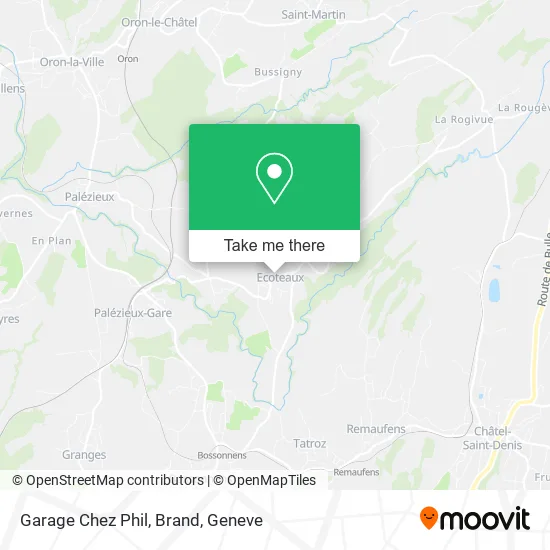 Garage Chez Phil, Brand map