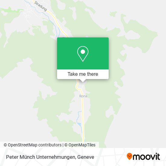 Peter Münch Unternehmungen map