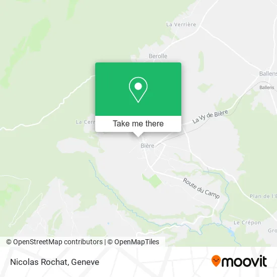 Nicolas Rochat map
