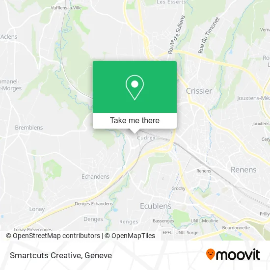 Smartcuts Creative map