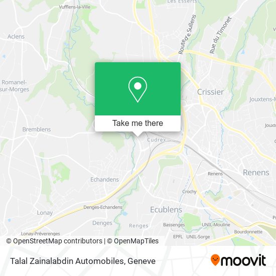 Talal Zainalabdin Automobiles map