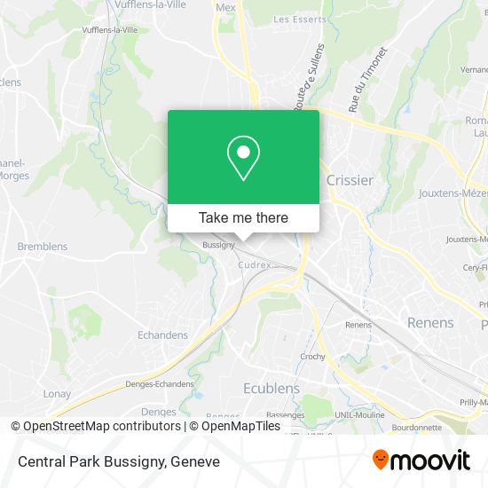 Central Park Bussigny map