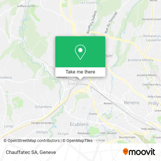 Chauffatec SA map