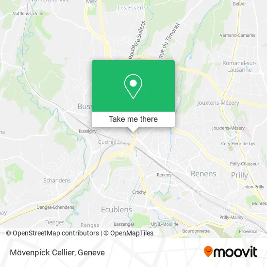 Mövenpick Cellier map