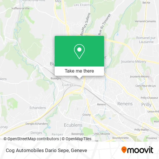 Cog Automobiles Dario Sepe map