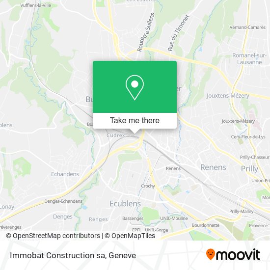 Immobat Construction sa map