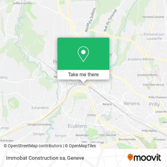 Immobat Construction sa map