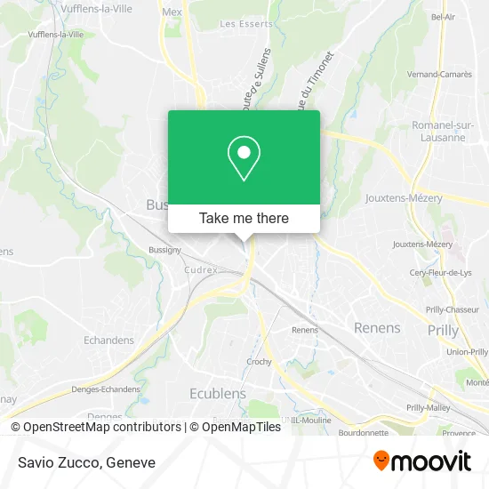 Savio Zucco map
