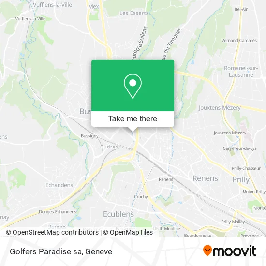 Golfers Paradise sa map