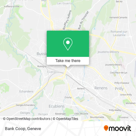 Bank Coop map