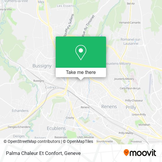 Palma Chaleur Et Confort map
