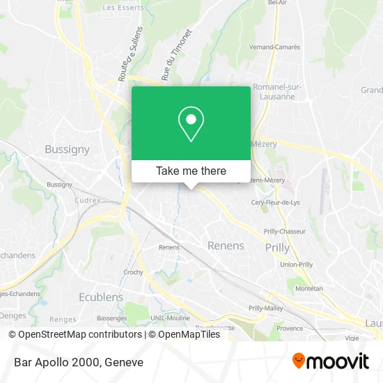 Bar Apollo 2000 plan