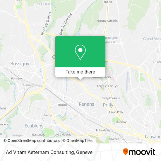 Ad Vitam Aeternam Consulting map