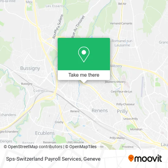 Sps-Switzerland Payroll Services map