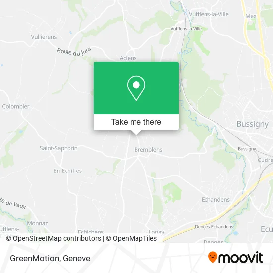 GreenMotion map