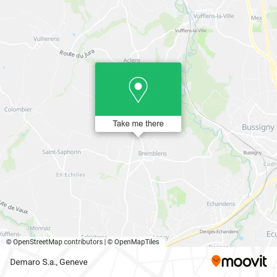 Demaro S.a. map