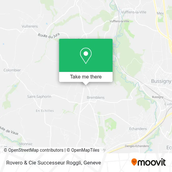 Rovero & Cie Successeur Roggli map