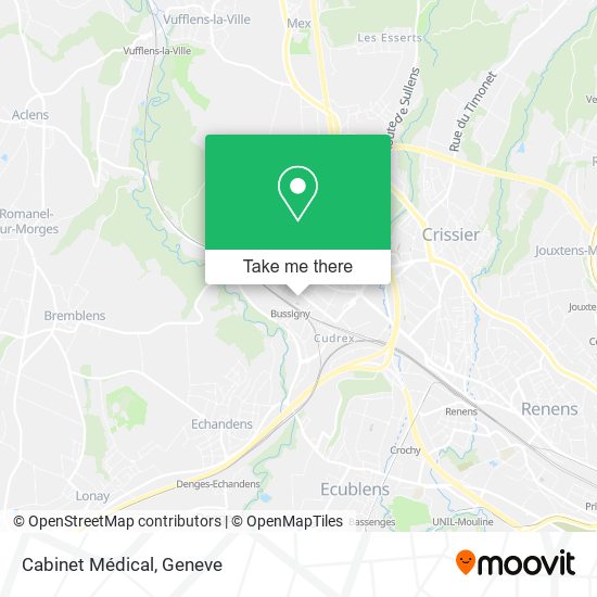Cabinet Médical map