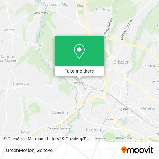 GreenMotion map