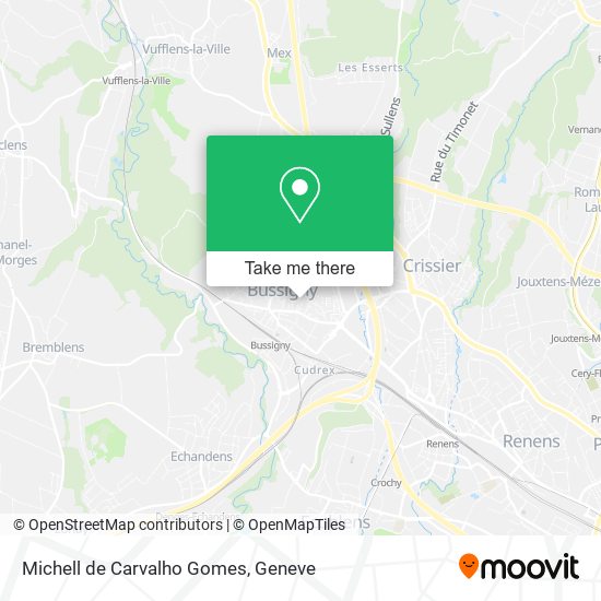 Michell de Carvalho Gomes map