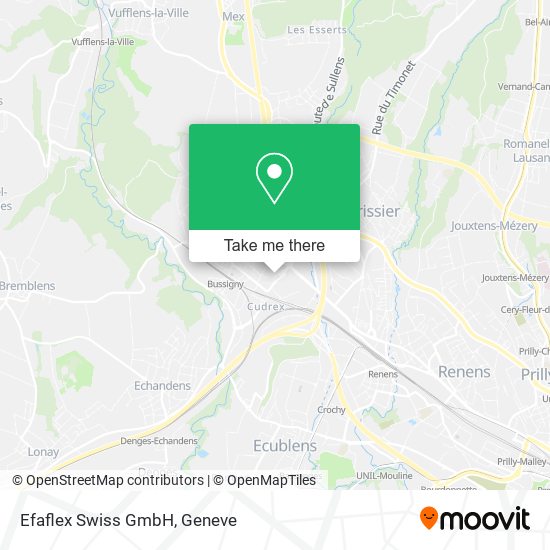 Efaflex Swiss GmbH map
