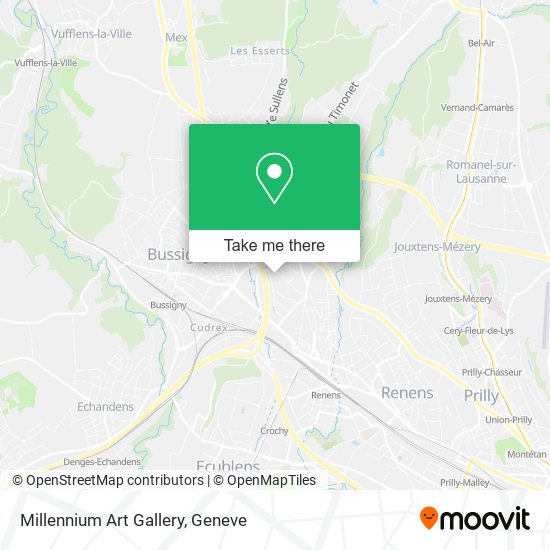Millennium Art Gallery map