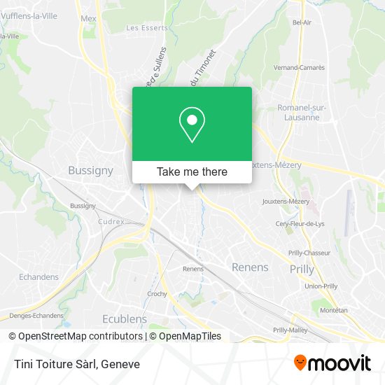 Tini Toiture Sàrl map